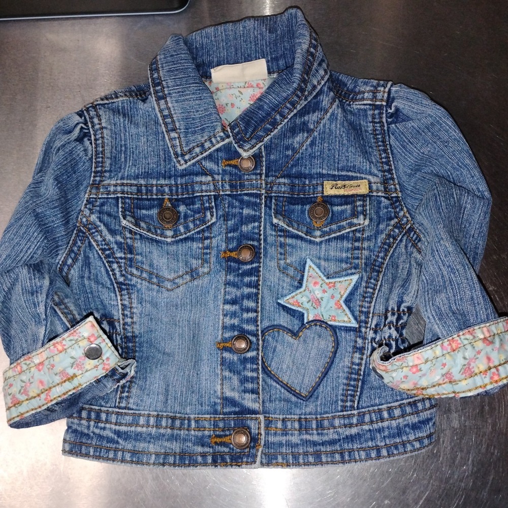 Levi Strauss Denim‎ Jacket 12 Months Patchwork - 3